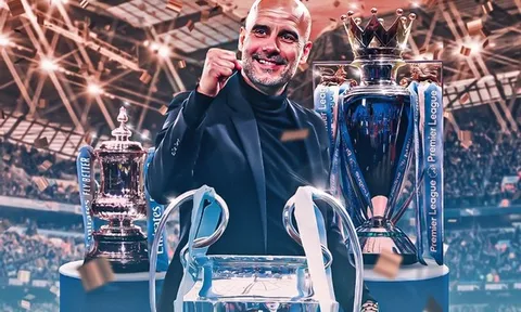 Man City ăn 3: Vì Pep Guardiola là huyền thoại