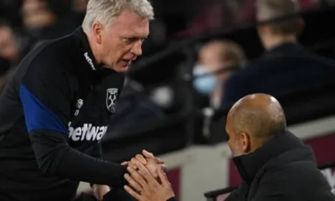Thua đau, Guardiola nói lời thật lòng về West Ham trong tay Moyes