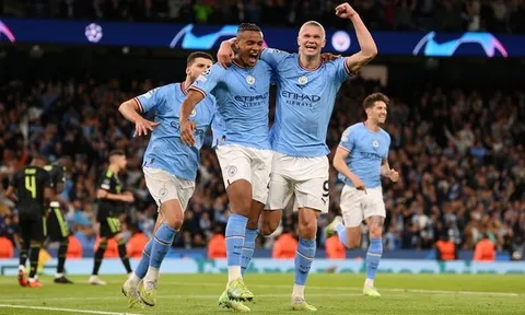 Man City đè bẹp Real, Pep nói thẳng về cú ăn 3