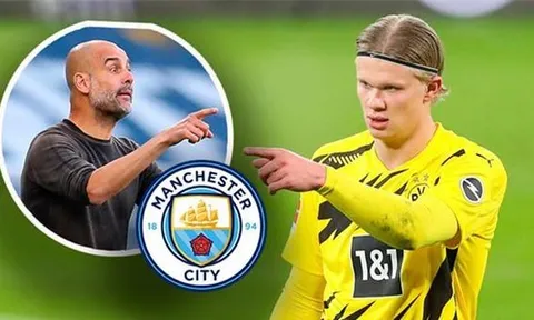 Man City được hậu thuẫn trong thương vụ Erling Haaland