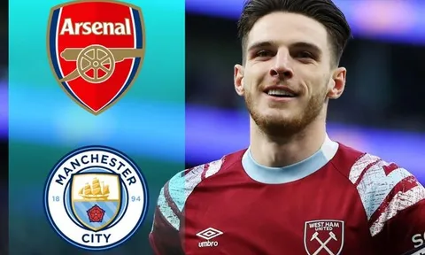 Man City từ bỏ Declan Rice, West Ham 1 mũi tên trúng 2 đích