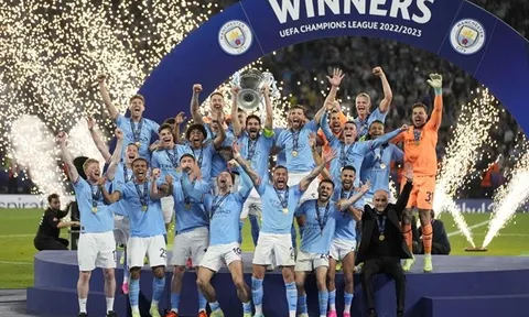 Man City vô địch Cúp C1: Lịch sử sang trang