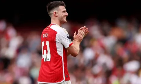 Màn ra mắt hoàn hảo của Declan Rice