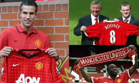 10 kỳ chuyển nhượng thành công nhất của Man United