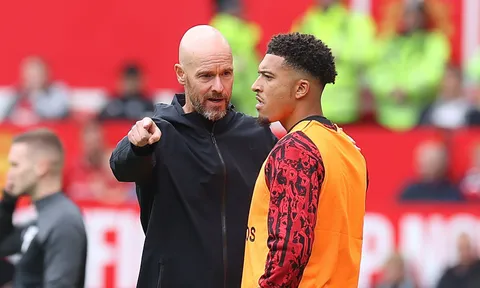Ten Hag không còn muốn nhắc tới Sancho