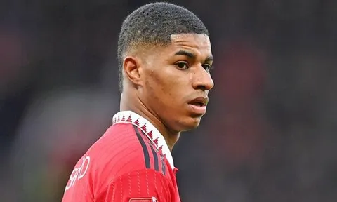 Marcus Rashford nổi giận