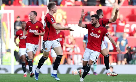 Phản ứng trong phòng thay đồ Man Utd sau khi ngược dòng hạ Brentford