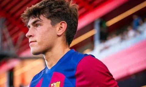Marc Guiu ra mắt Barca, ghi bàn sau 23 giây