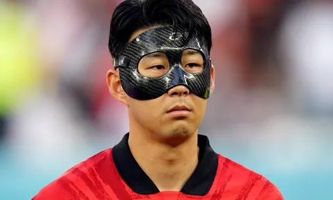Mặt nạ của Son Heung-min tạo cơn sốt tại World Cup