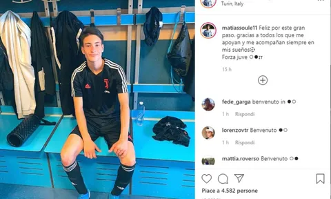 Sao trẻ tự xác nhận đến Juventus qua Instagram