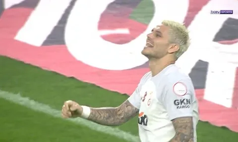 Mauro Icardi biến thành gã hề sau pha dàn xếp penalty láu cá