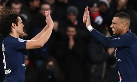 Mbappe phá kỷ lục, Cavani hành động đẳng cấp