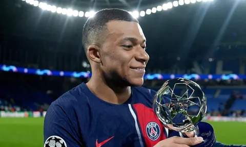 Mbappe phấn khích khi PSG lọt vào tứ kết Champions League