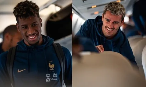 Mbappe và các đồng đội đặt chân đến Hy Lạp