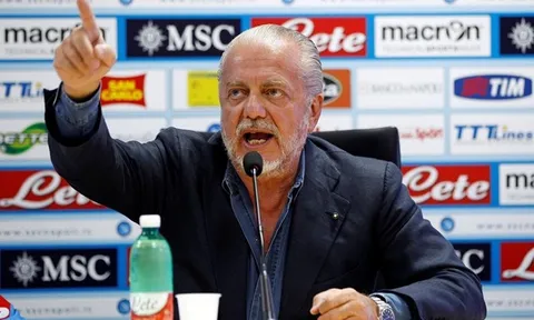 Chủ tịch Napoli chỉ trích sự quan liêu của bóng đá Italia