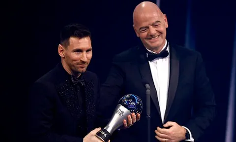 CHÍNH THỨC! Messi chiến thắng FIFA The Best