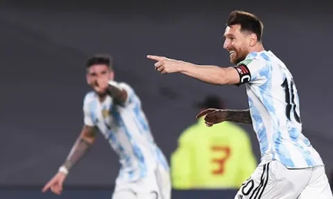 Messi đã cười nhiều hơn trên ĐT Argentina