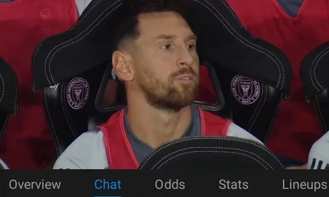 Messi dự bị ở trận ra mắt Inter Miami