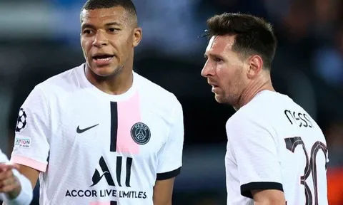 Messi lỡ siêu phẩm đá phạt, Mbappe bị tước bàn thắng trong ngày PSG thua sốc