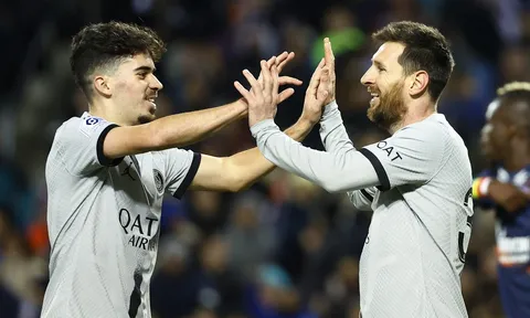 Messi nổi nóng với cầu thủ PSG