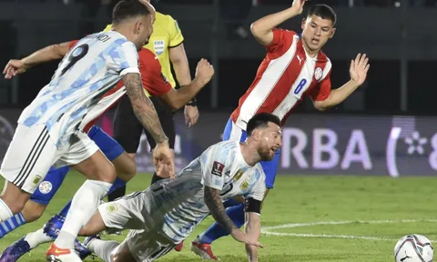 Messi và Argentina bất lực trước một Paraguay chơi rắn