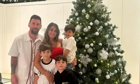 Messi và dàn sao Premier League tận hưởng Giáng Sinh bên gia đình
