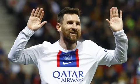 Messi vượt thành tích ghi bàn tại châu Âu của Ronaldo
