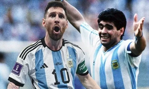 Messi xuất sắc như Maradona ở World Cup 1986