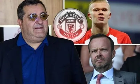 Lộ 2 yêu sách điên rồ của Raiola, phi vụ Haaland đến M.U sụp đổ tan tành