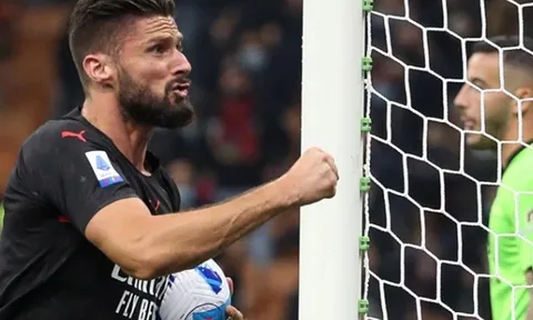 Mở ra cuộc lội ngược dòng ngoạn mục cho AC Milan, Giroud nêu cảm nhận về Ibrahimovic