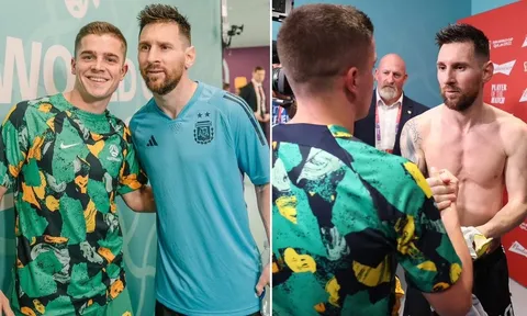 Món quà bất ngờ từ Messi dành cho cầu thủ chưa ra sân tại World Cup