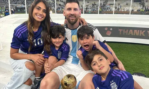 Mong ước lớn của Messi, vợ sinh thêm con gái