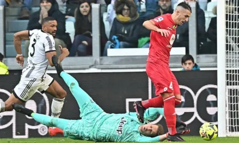 Tiếp bước Milan, Juventus có trận thua sốc