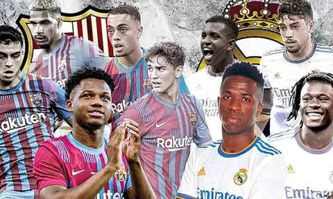 Một El Clasico mới của các tài năng trẻ