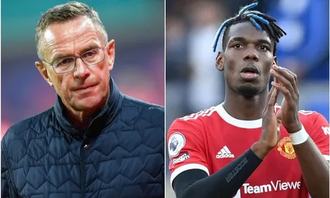 M.U bổ nhiệm Rangnick khiến Pogba thay đổi quyết định