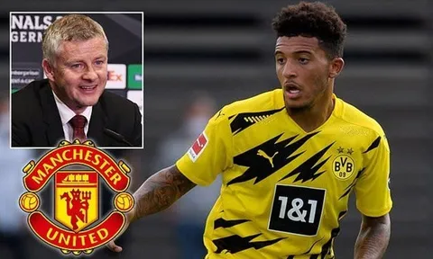 Nhuộm đỏ trời Âu, Man Utd chọn xong thời điểm kích nổ bom tấn Sancho