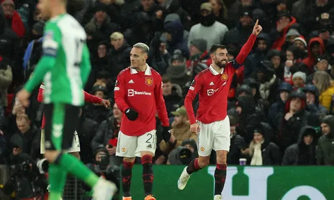 MU thắng Betis 4-1: Khi niềm tin trở lại