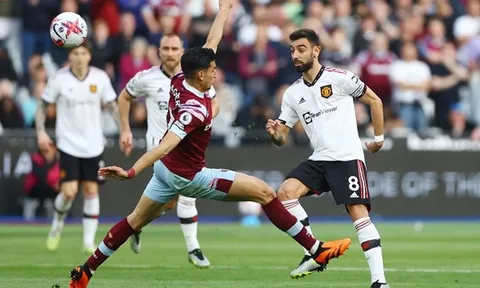 MU thua West Ham: Cái tát vào tham vọng Cúp C1