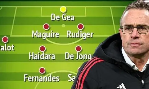Mua De Jong và cặp sao Chelsea, Rangnick tạo nên đội hình M.U cực chiến
