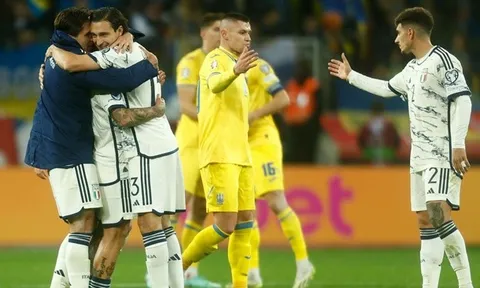 Mudryk mất penalty, Italia hú vía giành vé EURO 2024