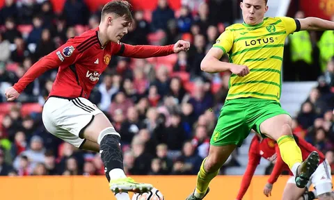 Sao trẻ Man Utd lập hattrick chỉ trong 15 phút tại Old Trafford