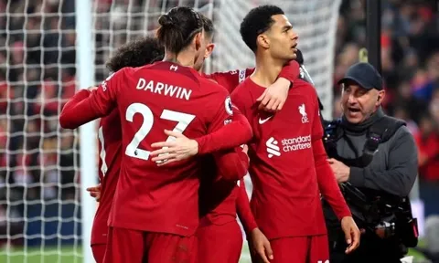 Mũi đinh ba ánh hồng của Liverpool