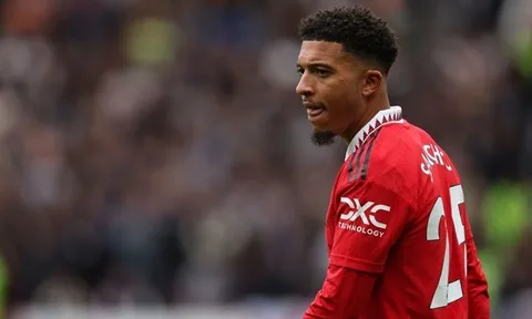 "Mũi tên bạc" Man Utd trở thành mối nguy lớn nhất của Sancho