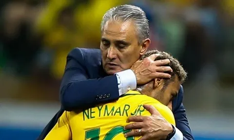 Neymar viết tâm thư cho HLV Tite
