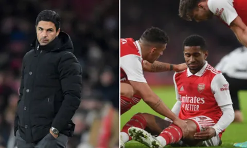 Arteta: "Cậu ấy rời sân sớm không phải là tin tốt"