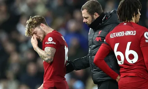 Liverpool đón 2 tổn thất lớn sau trận gặp Leicester