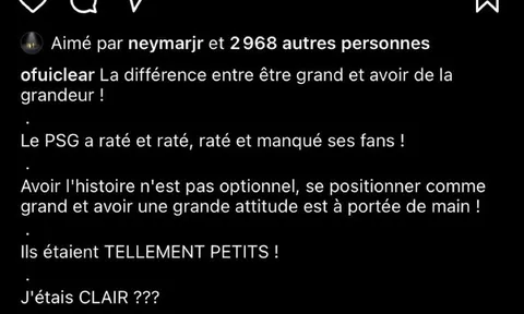 Neymar 'đổ thêm dầu vào lửa' giữa căng thẳng Messi - PSG