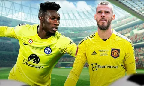 Ngã ngửa với De Gea và Onana