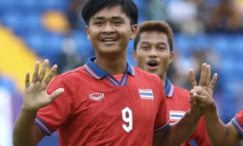 Ngôi sao 17 tuổi rực sáng ở U22 Thái Lan
