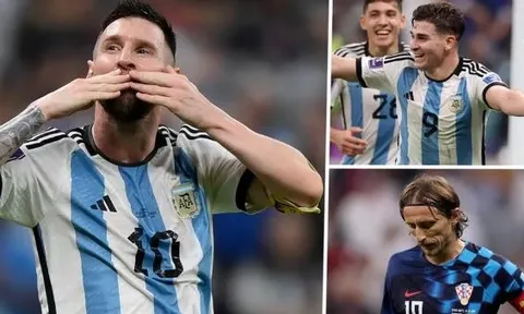 Người thắng kẻ thua trận Argentina 3-0 Croatia: Messi là siêu nhân, Ronaldo ngậm ngùi